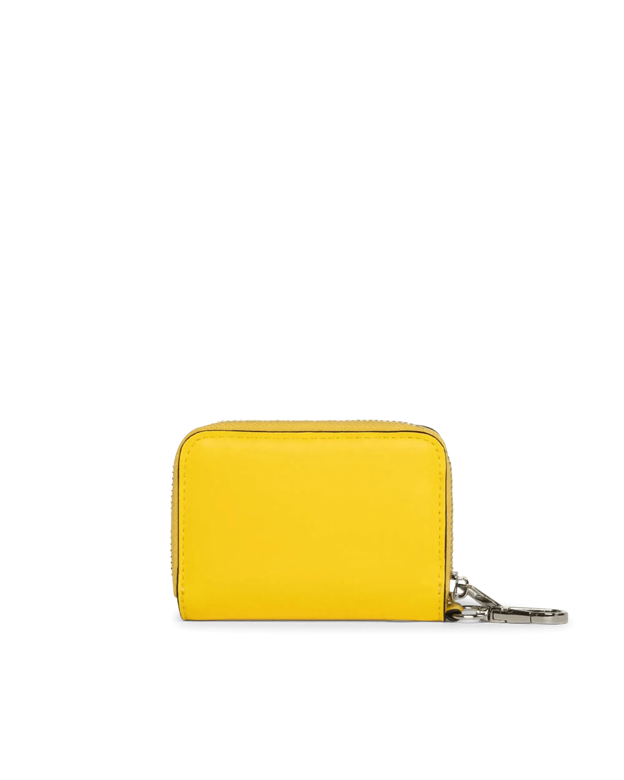 Mini Logo Print Zip Cardholder