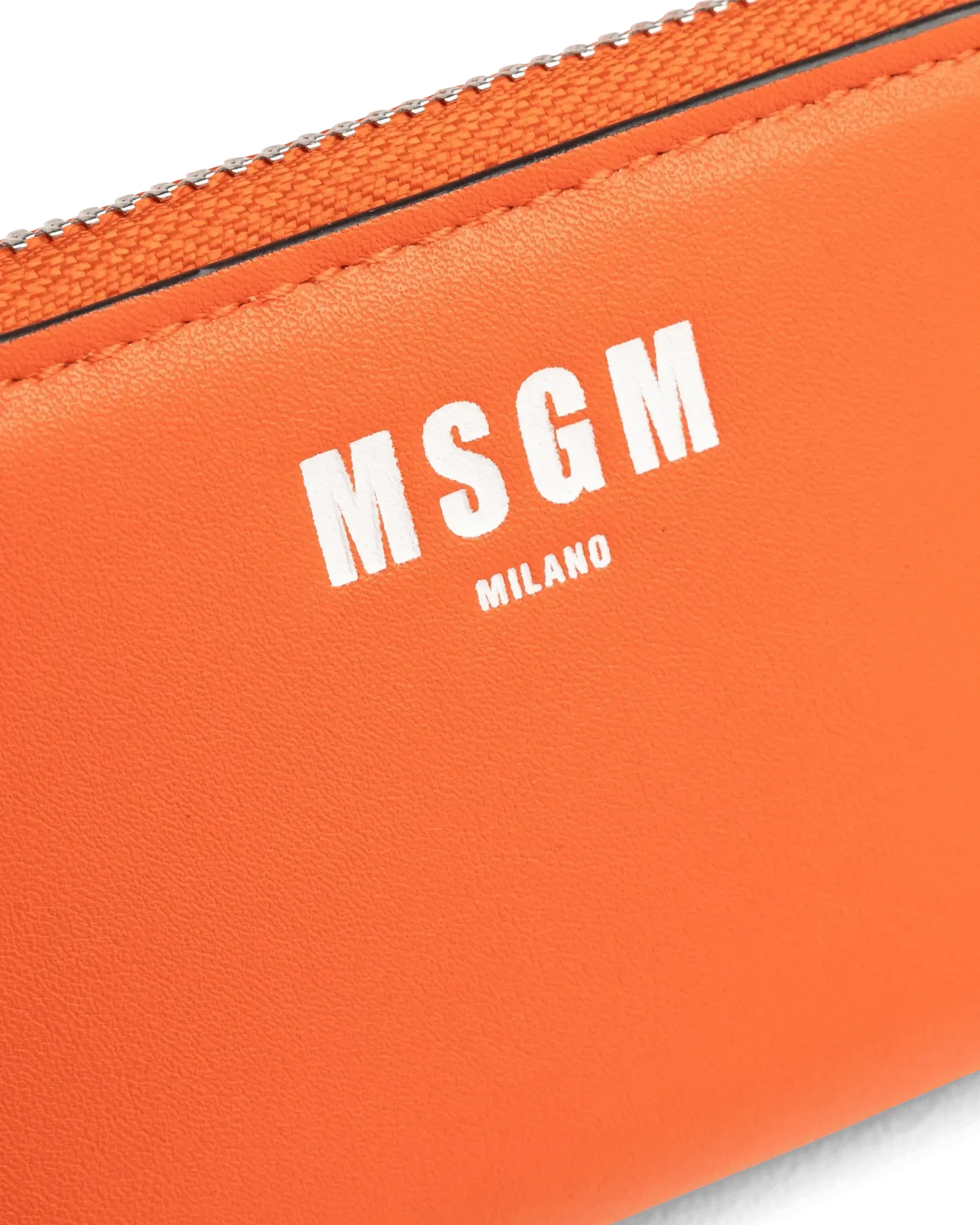 Mini Logo Print Zip Cardholder