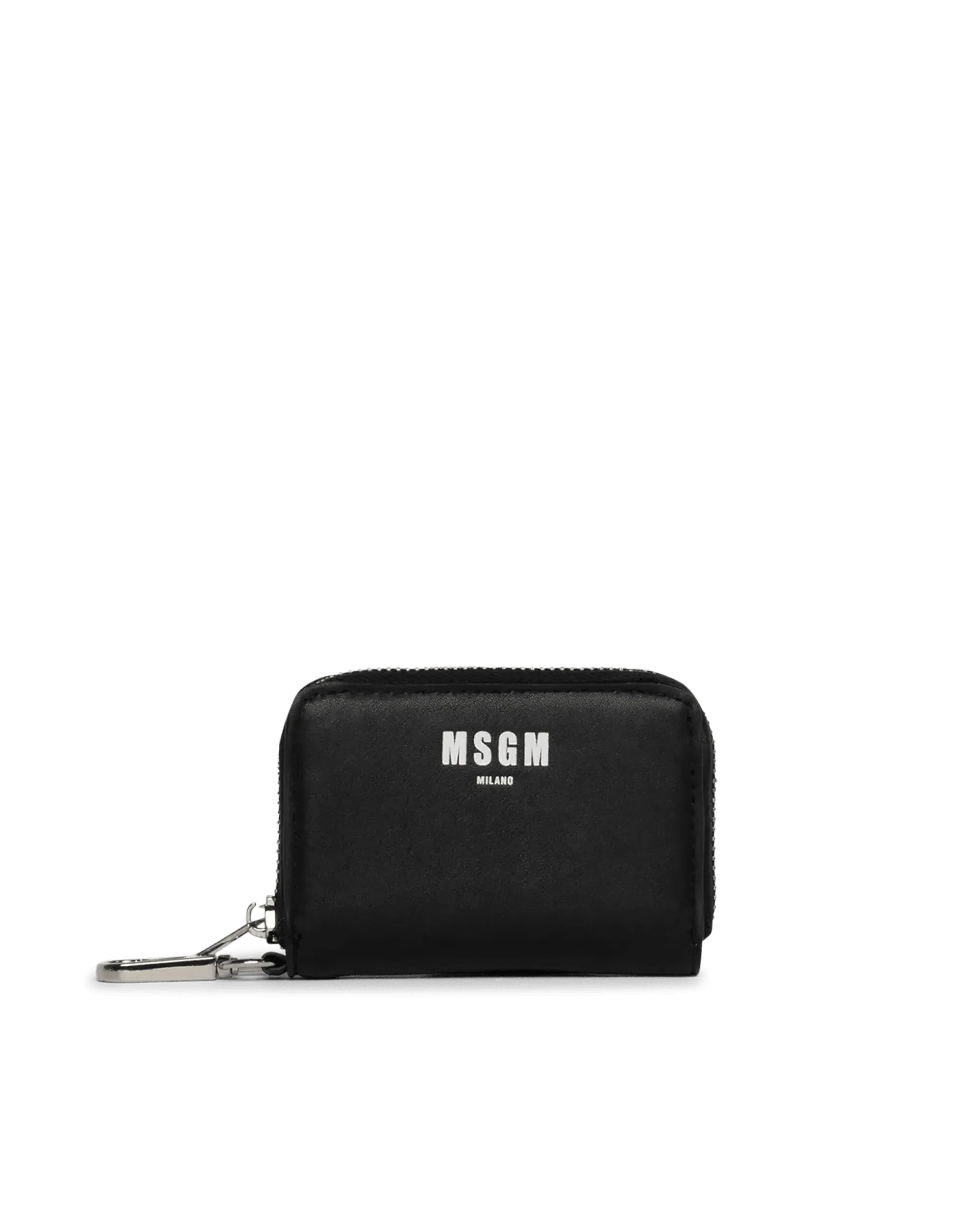 Mini Logo Print Zip Cardholder