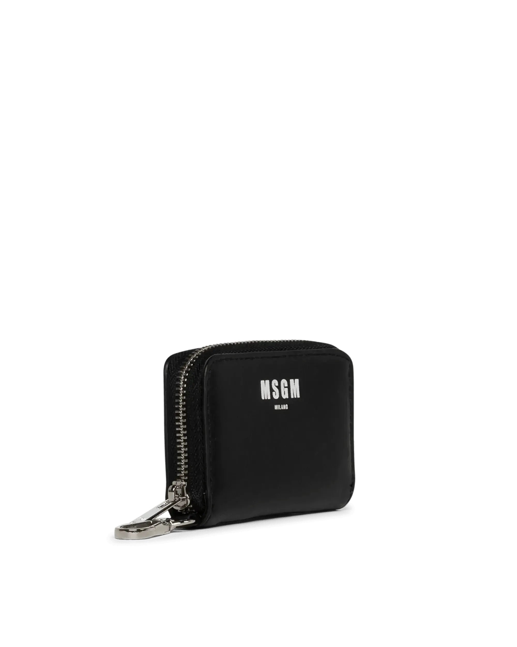 Mini Logo Print Zip Cardholder