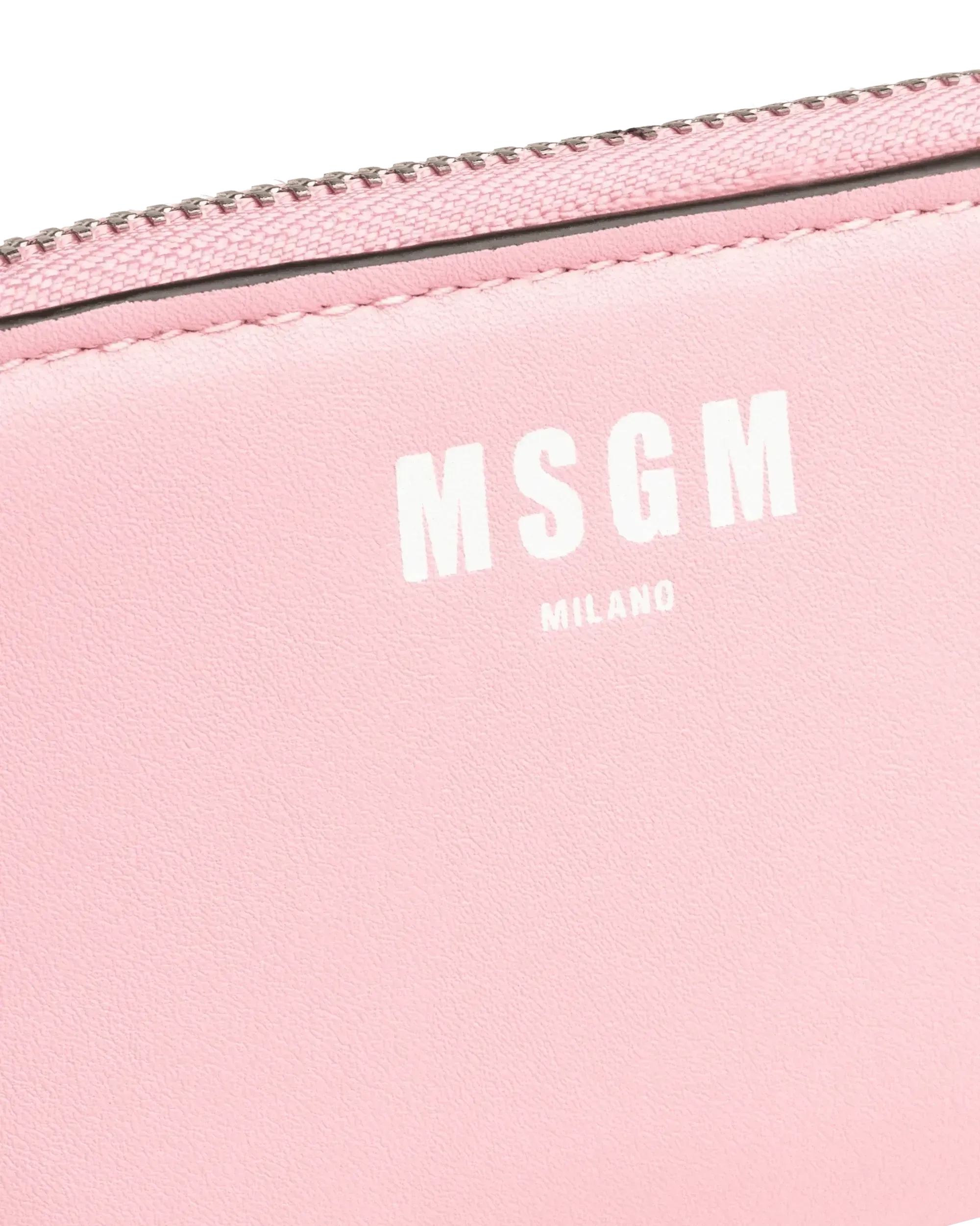 Mini Logo Print Zip Cardholder