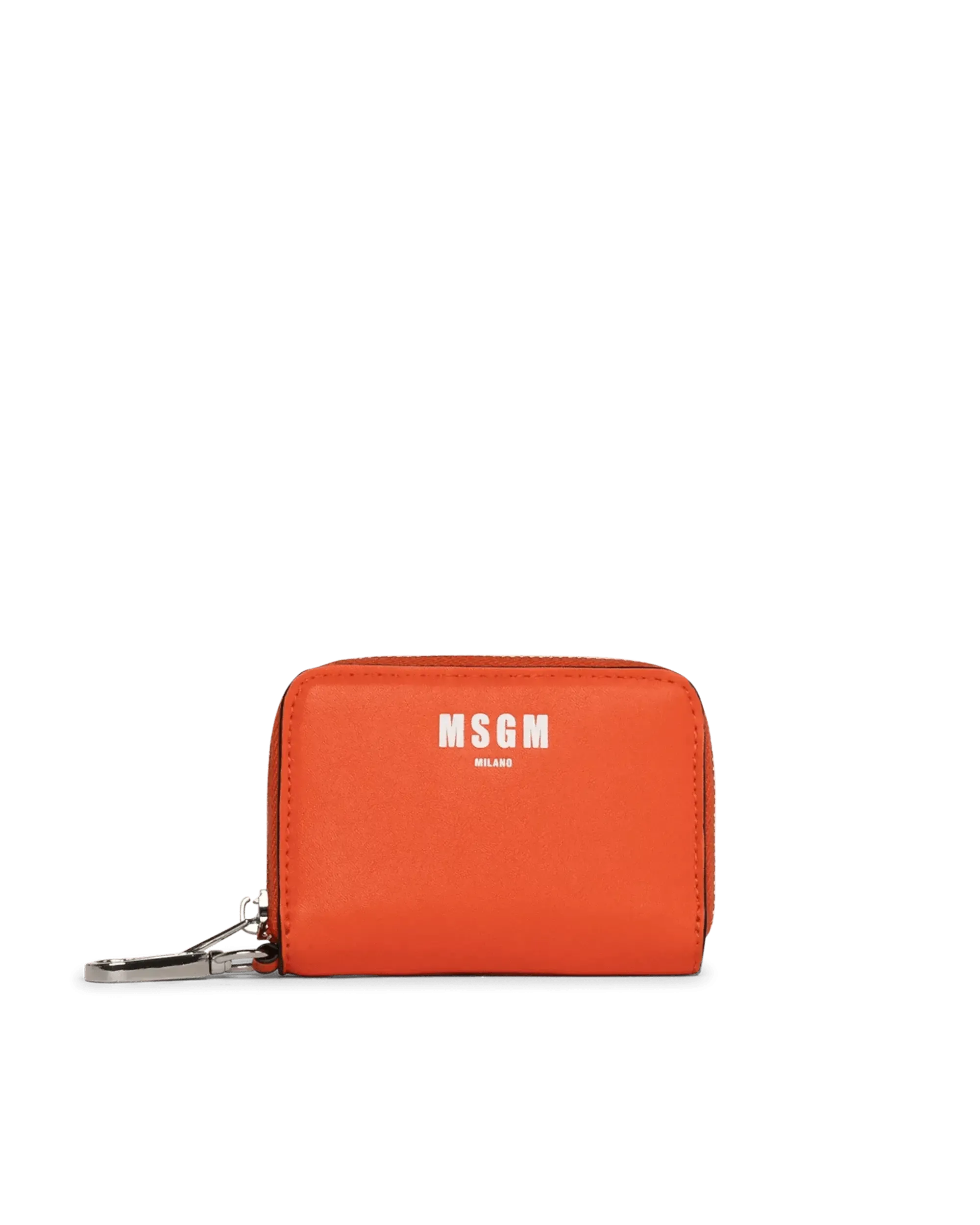 Mini Logo Print Zip Cardholder
