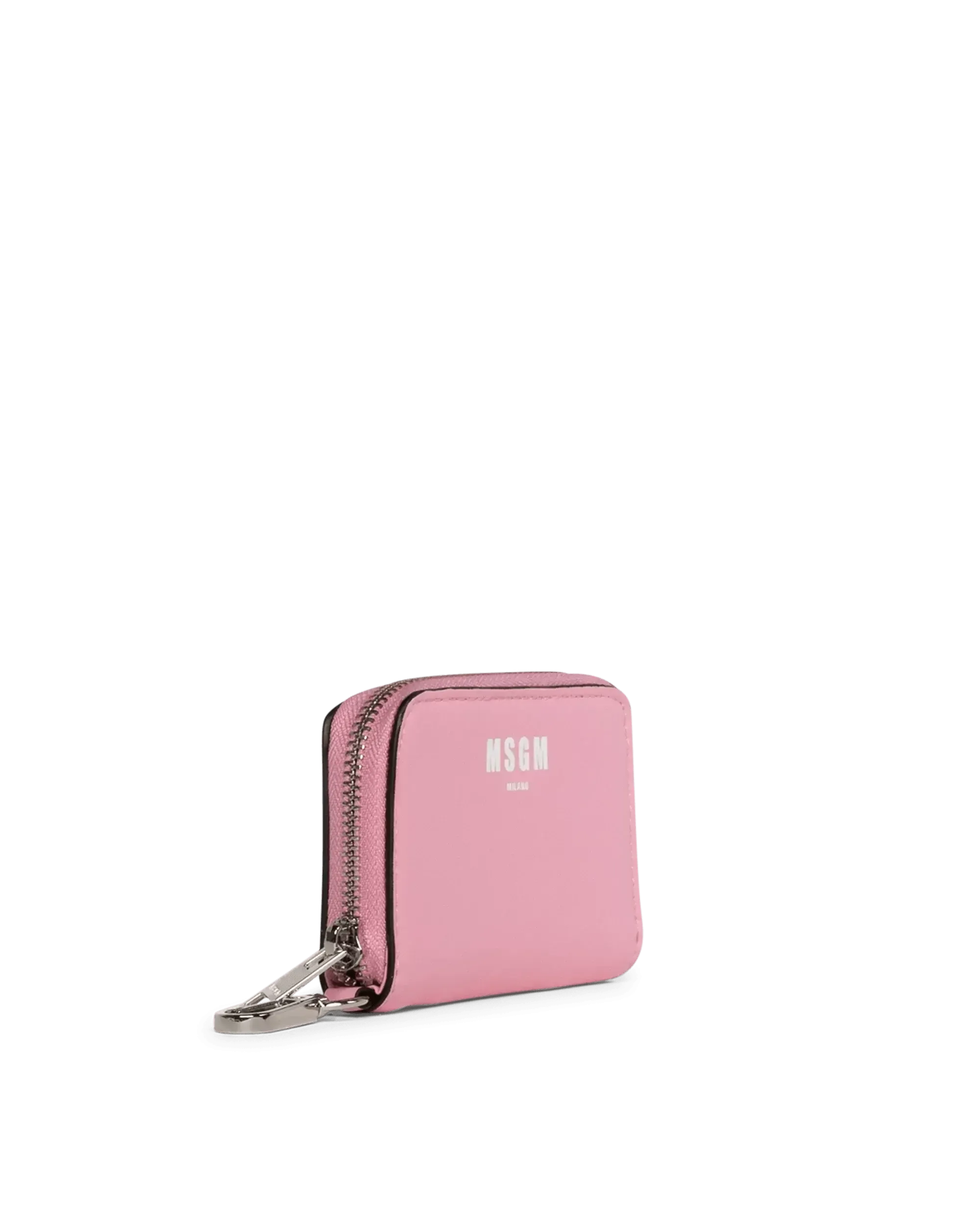 Mini Logo Print Zip Cardholder