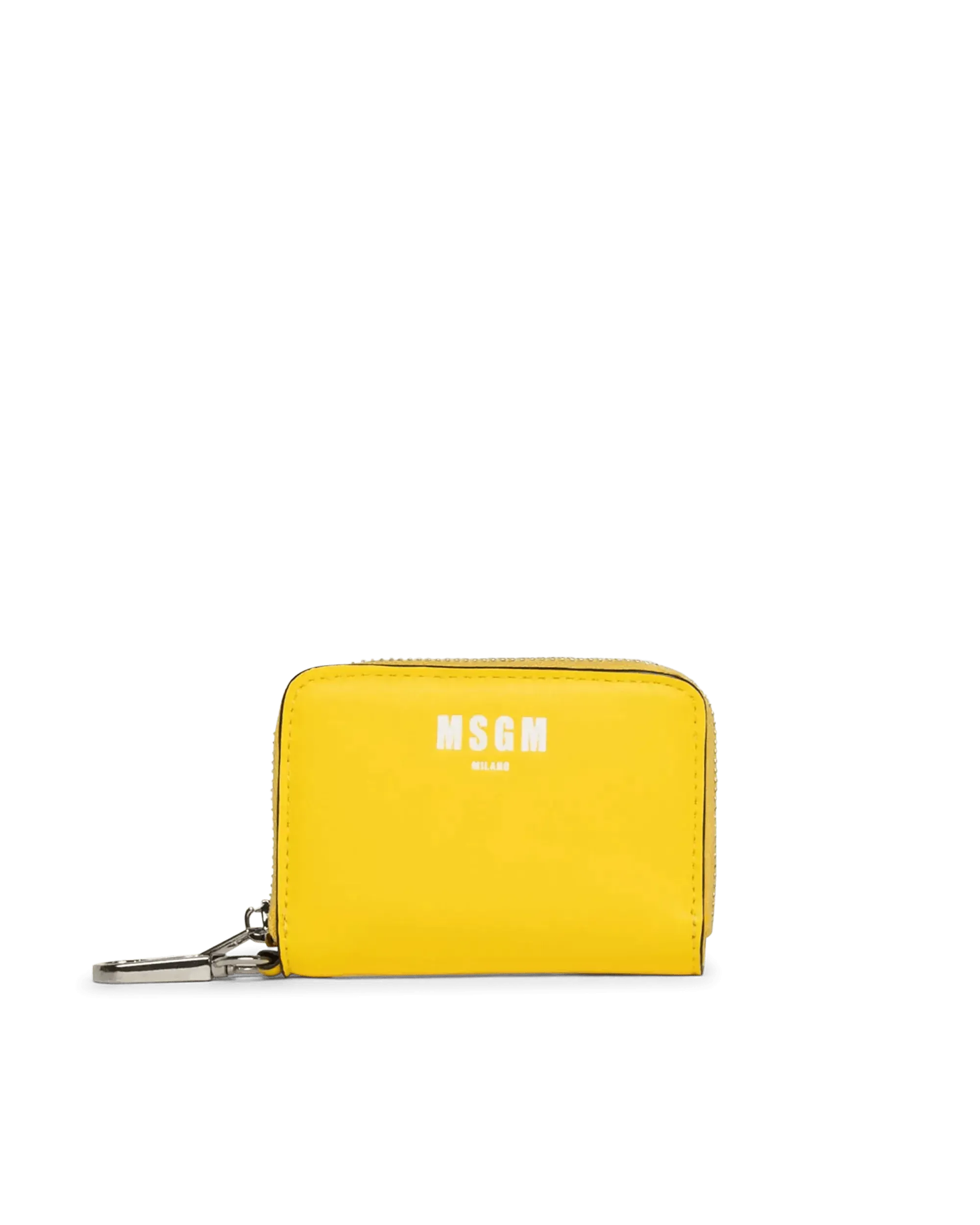 Mini Logo Print Zip Cardholder