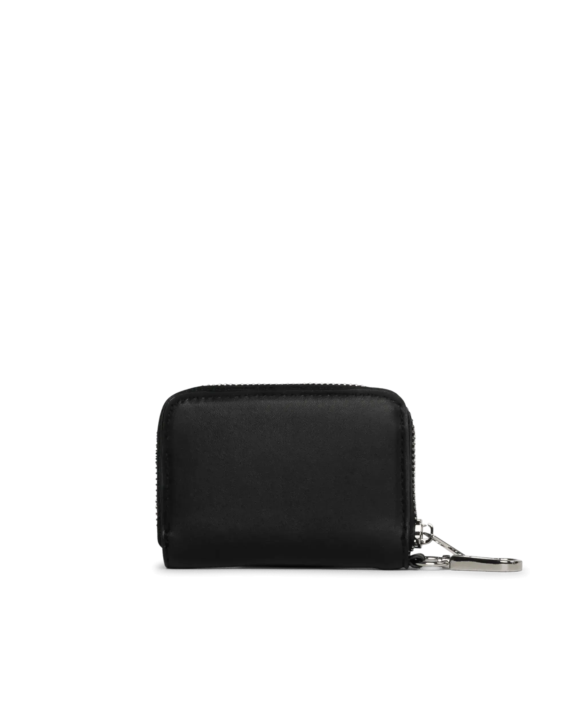 Mini Logo Print Zip Cardholder