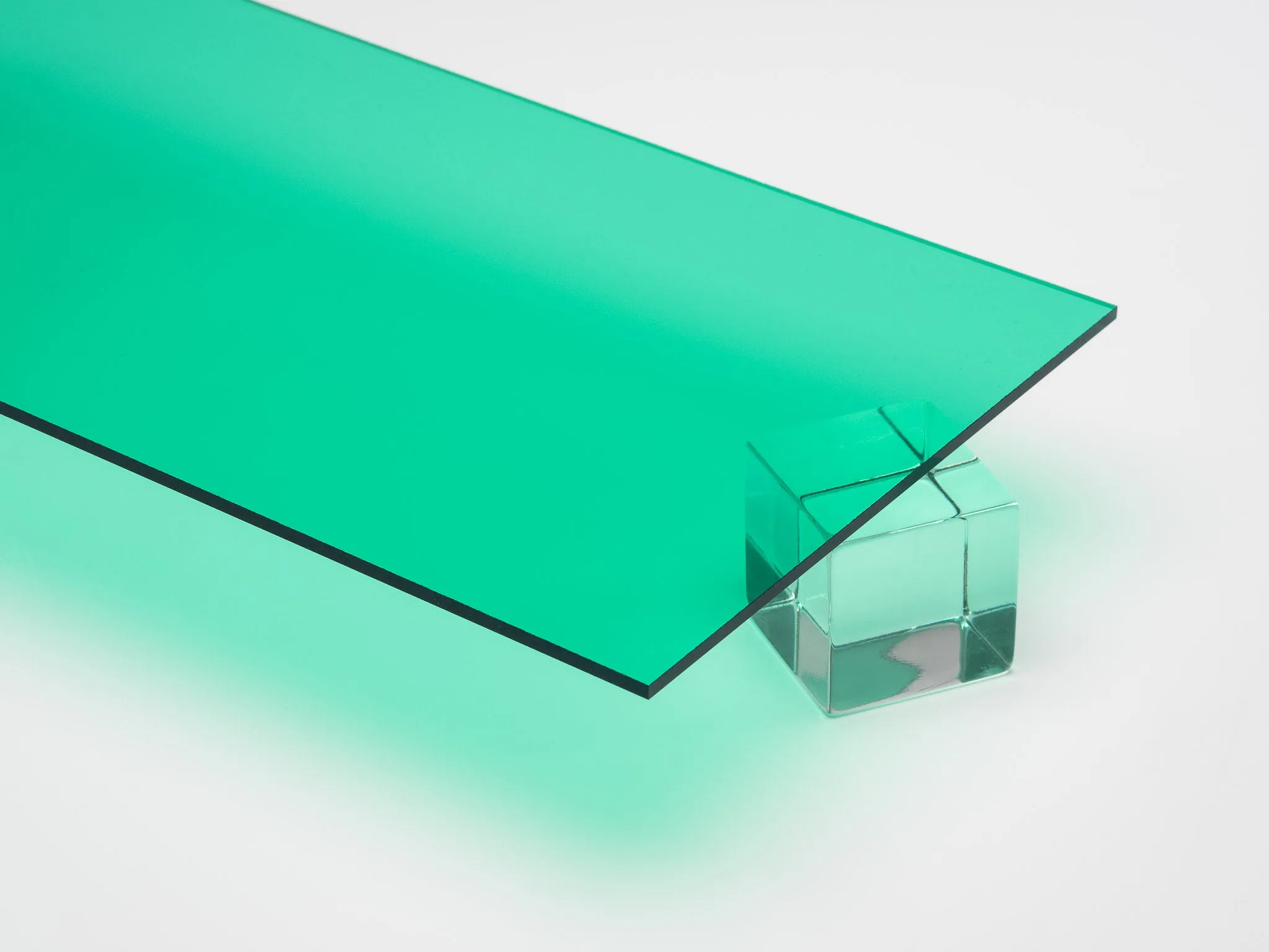 Mint Green Transparent Acrylic Sheet