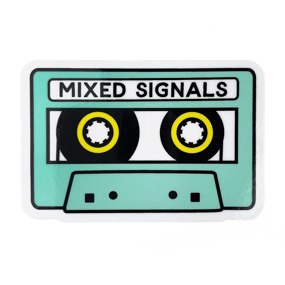 Mixed Signals Sticker: Loose without packaging