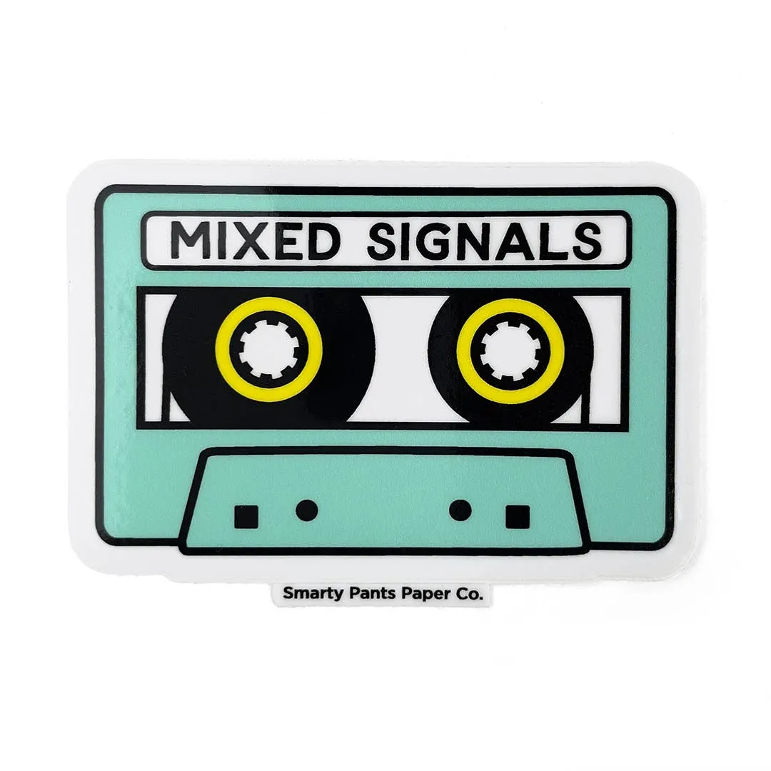 Mixed Signals Sticker: Loose without packaging