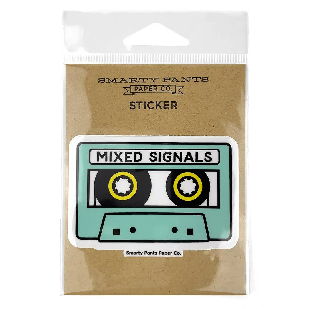 Mixed Signals Sticker: Loose without packaging