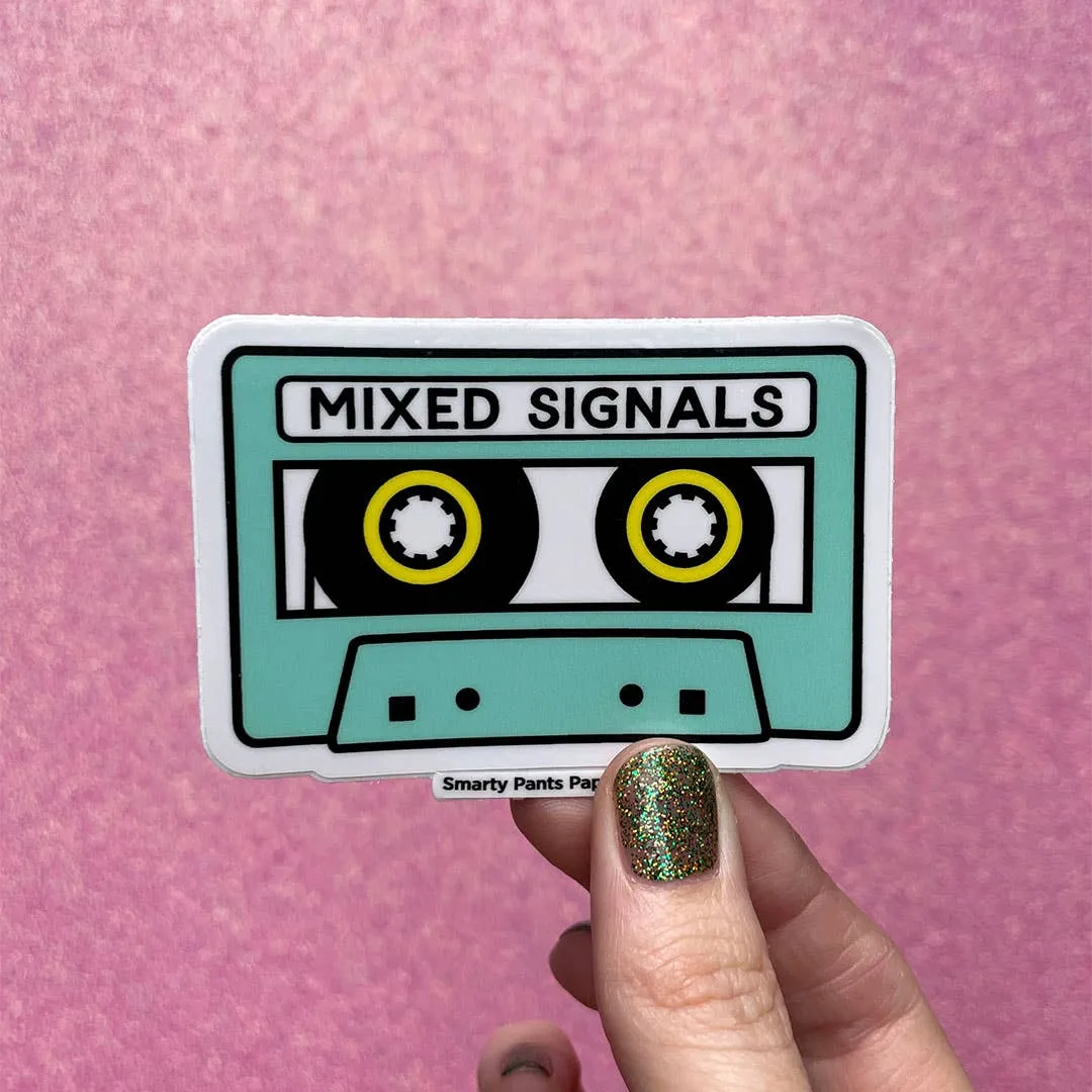 Mixed Signals Sticker: Loose without packaging