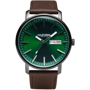 Mojave Leather Dark Brown Green