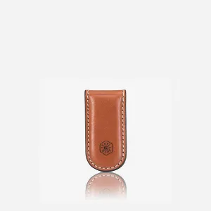 MONEY CLIP, TAN
