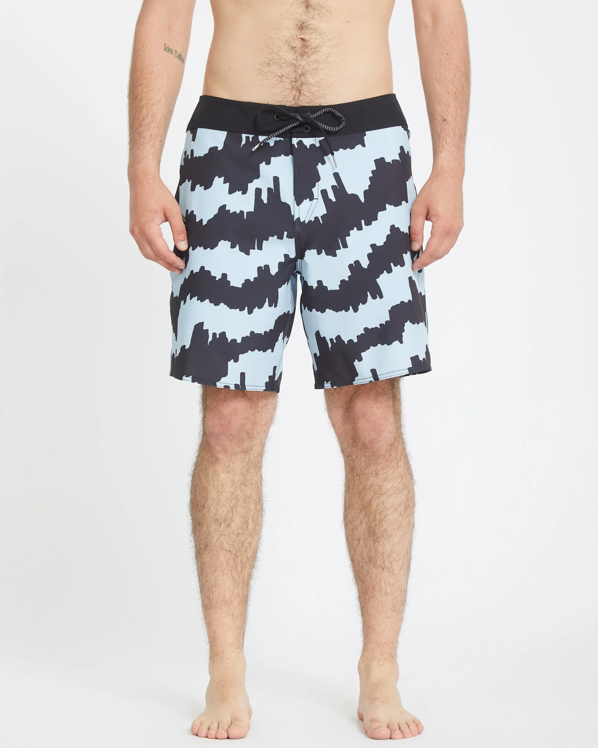 Multifarious Mod 18" Boardshort - CAROLINA BLUE