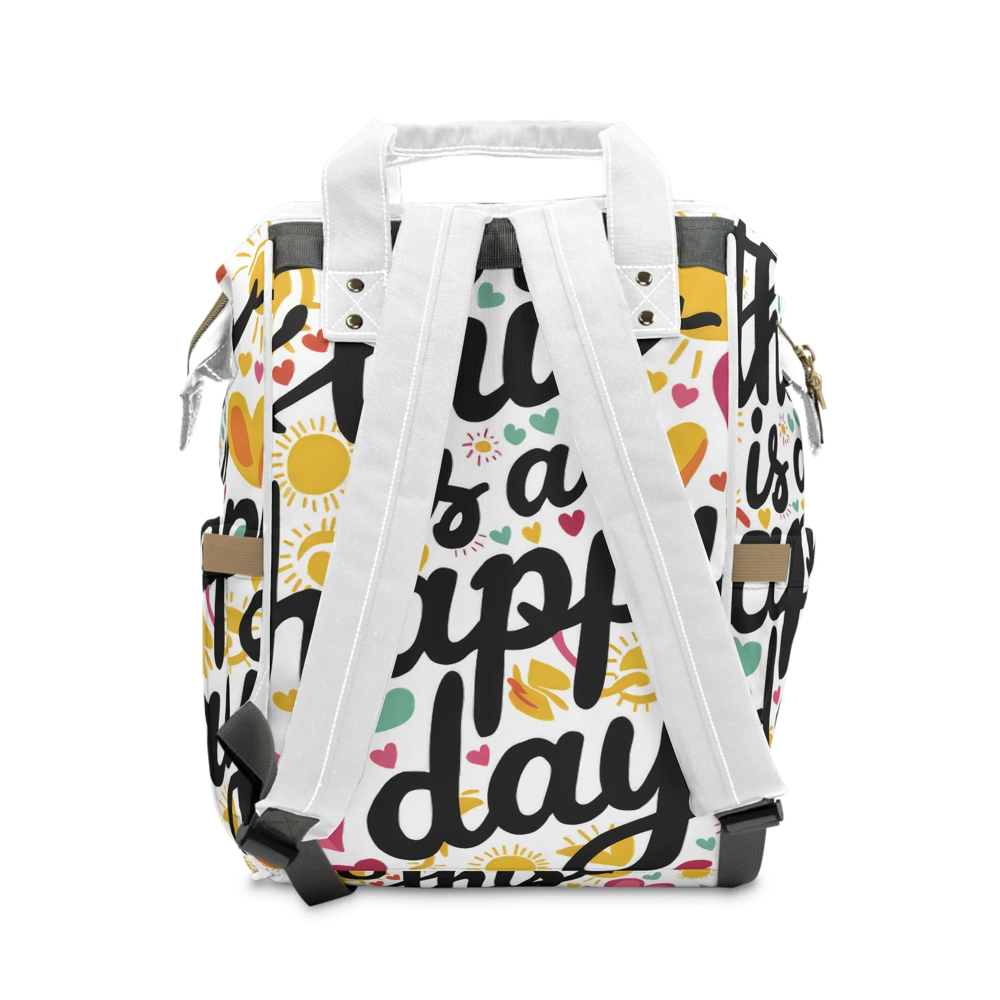 Multifunctional Diaper Backpack - This Is A Happy Day