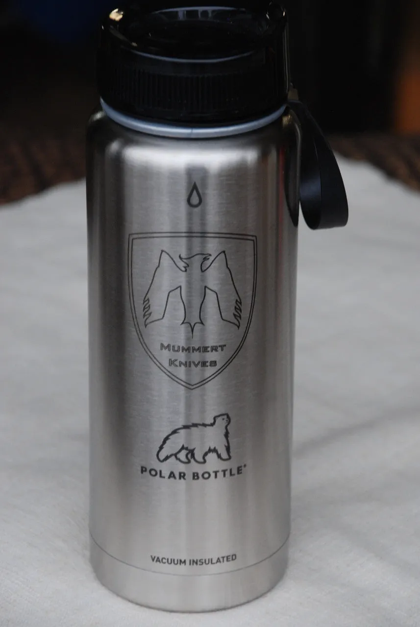 Mummert Knives Thermaluxe™ Vacuum Insulated Stainless Steel Water Bottle