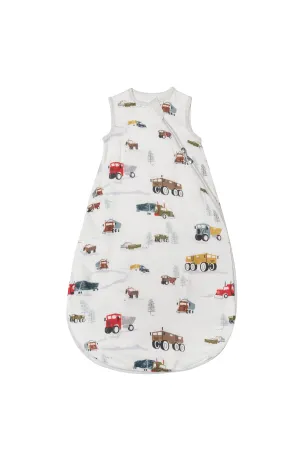 Muslin Lightweight Sleep Bag 0.5 TOG - Happy Trucks