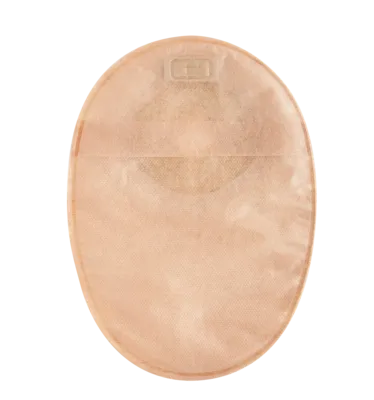 Natura® Two-Piece Closed Pouch, Flange 2-3/4" (70mm), Opaque with Easy-View Window 8.2" (20.8cm) - Box of 30