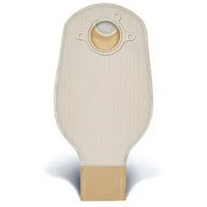 Natura® Two-Piece Drainable Pouch, Flange 2-1/4" (57mm), Opaque 12" (30.5cm), Tail Clip - Box of 20