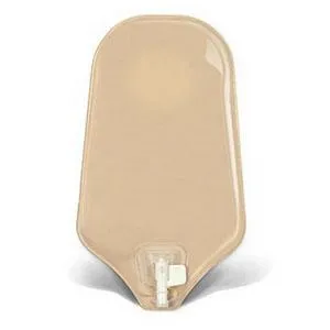 Natura® Two-Piece Urostomy Pouch, Flange 1-1/4" (32mm), Opaque 10" (25.4cm), Accuseal® Tap - Box of 10