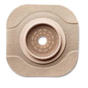 New Image Flat CeraPlus Skin Barrier, Cut-to-Fit Stoma up to 1-3/4" (44mm) Flange 2-1/4" (57mm) - Box of 5