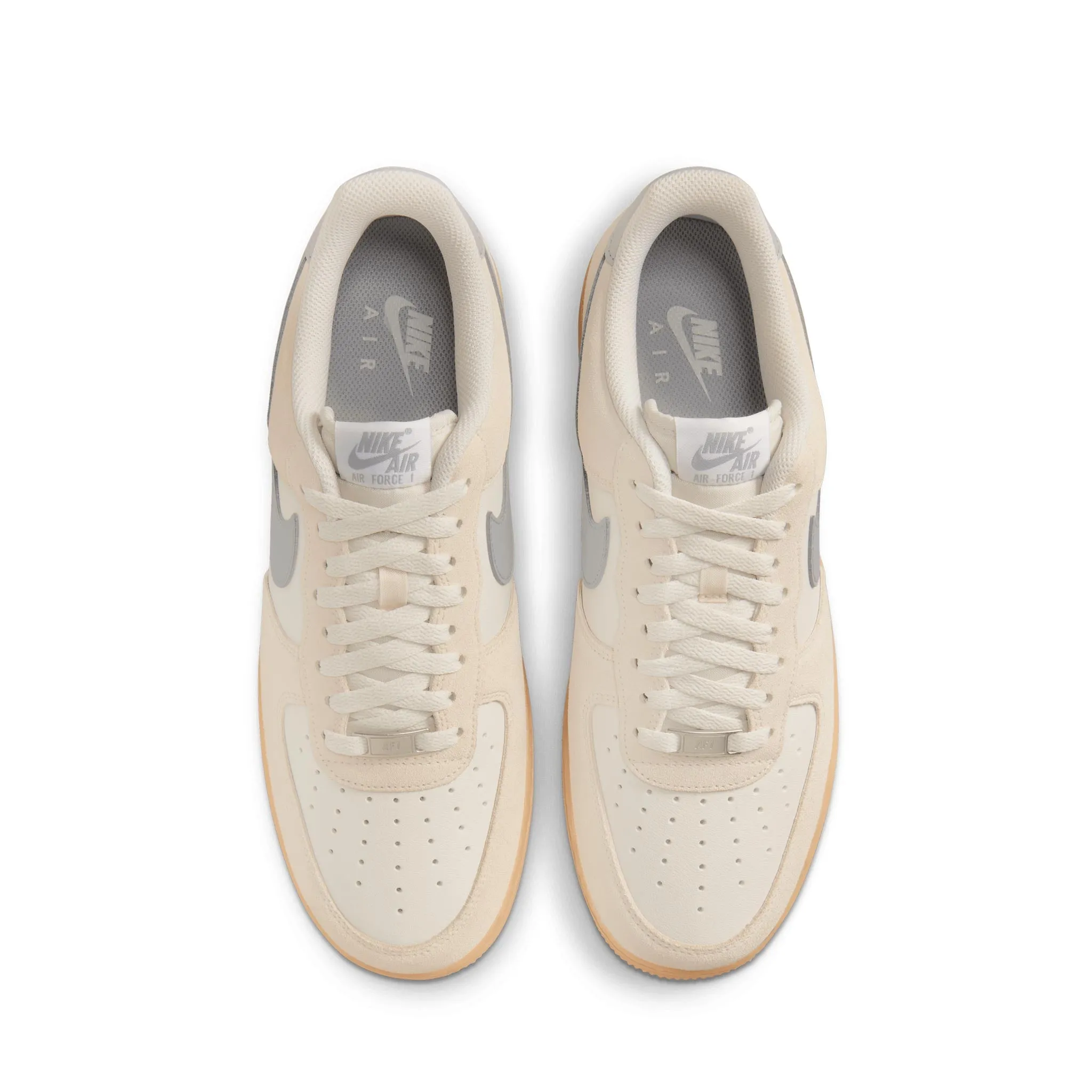Nike Air Force 1 '07 LV8 Phantom/Lt Smoke Grey-Gum Yellow FQ8714-002