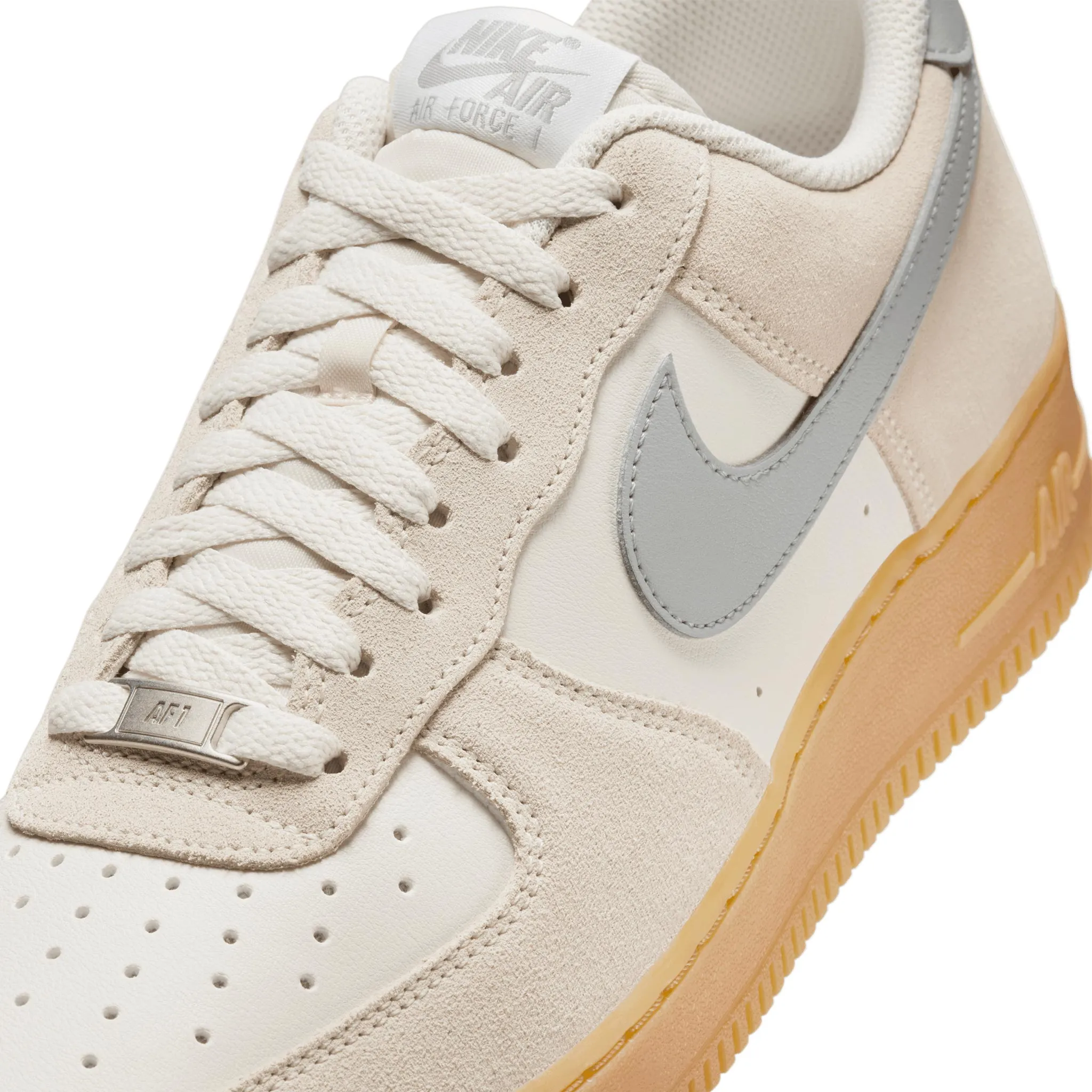 Nike Air Force 1 '07 LV8 Phantom/Lt Smoke Grey-Gum Yellow FQ8714-002