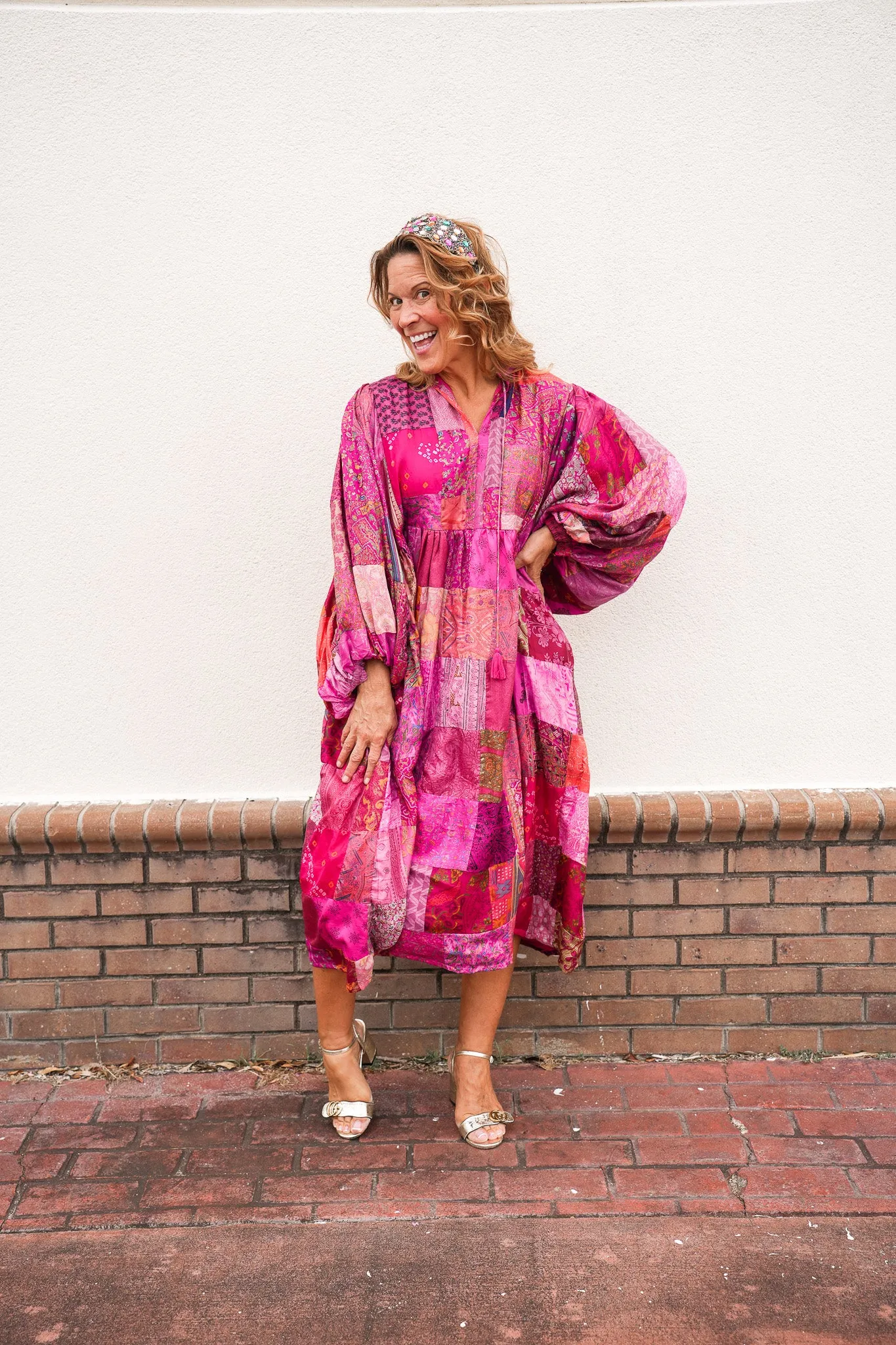 Nilah Patchwork Dress