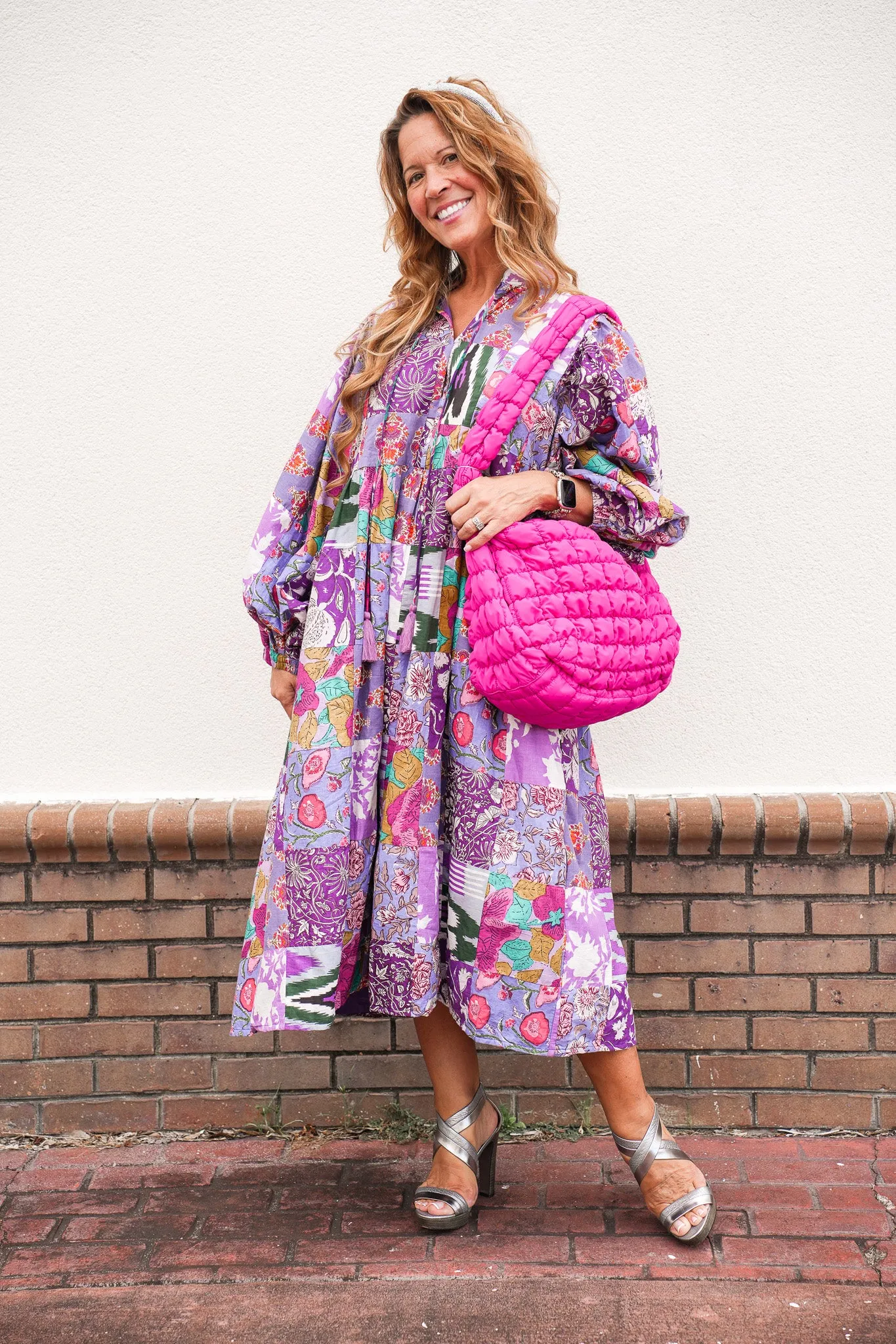 Nilah Patchwork Dress