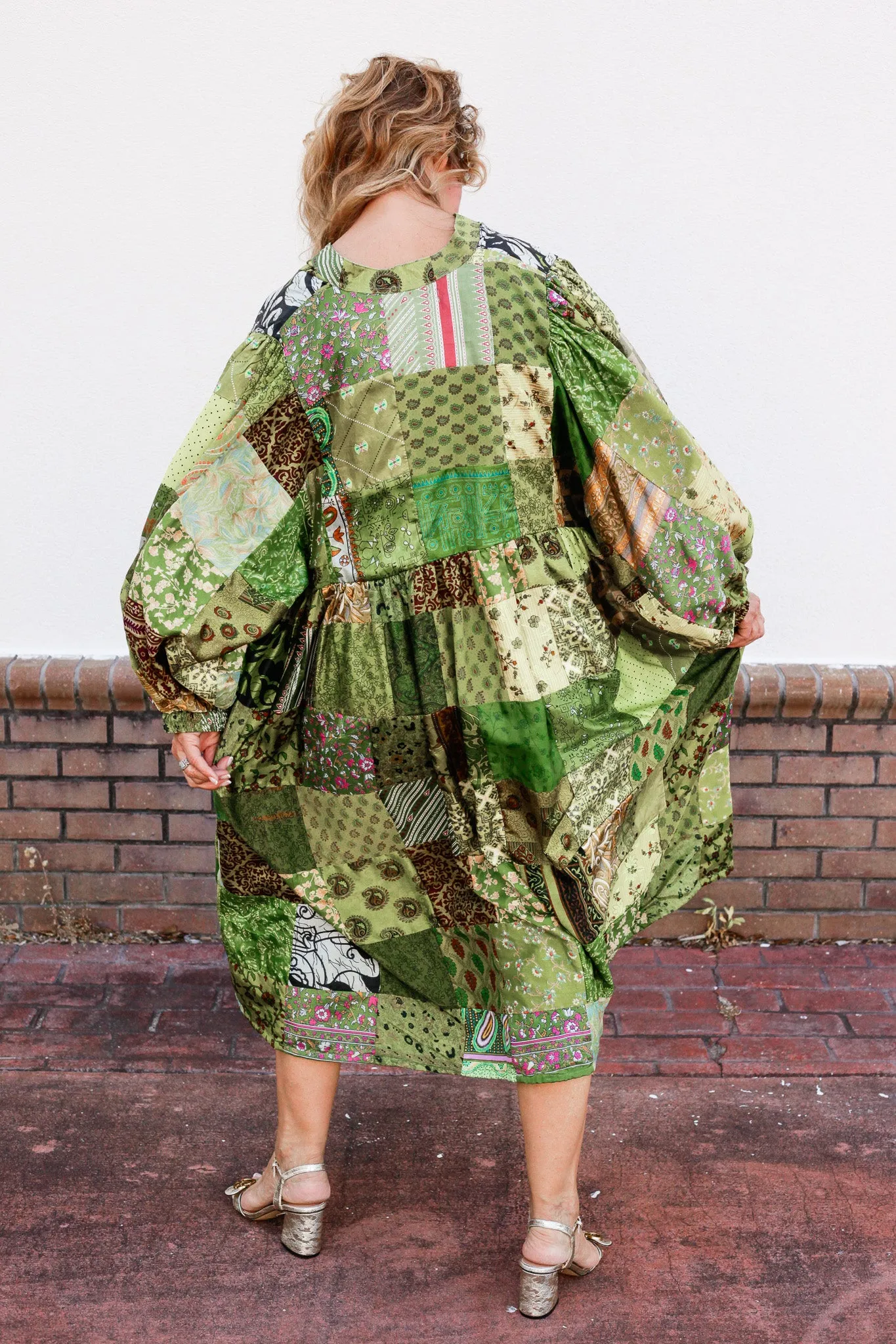 Nilah Patchwork Dress