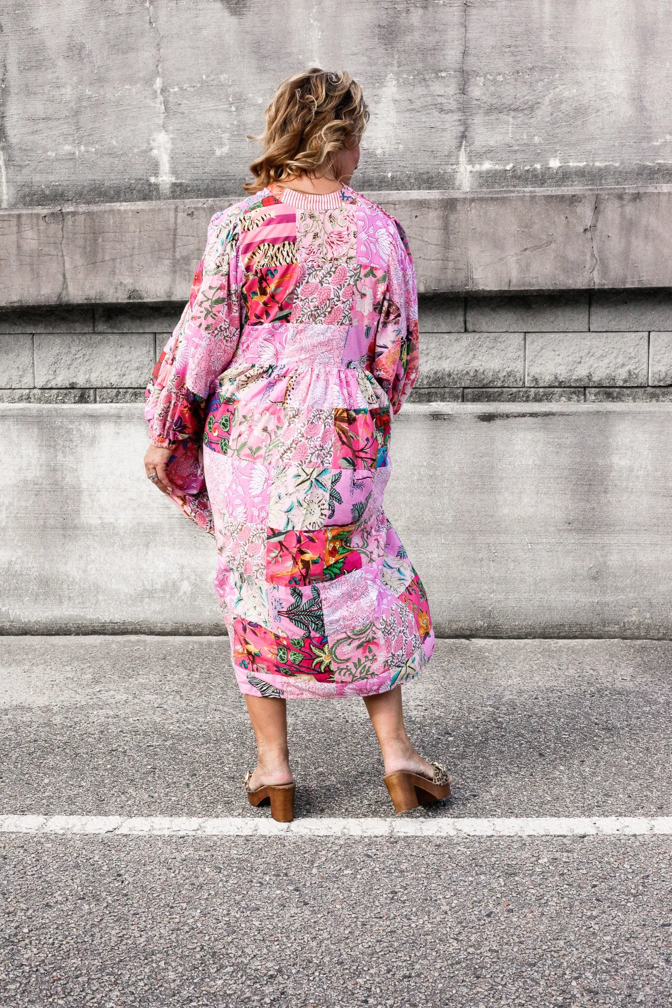 Nilah Patchwork Dress