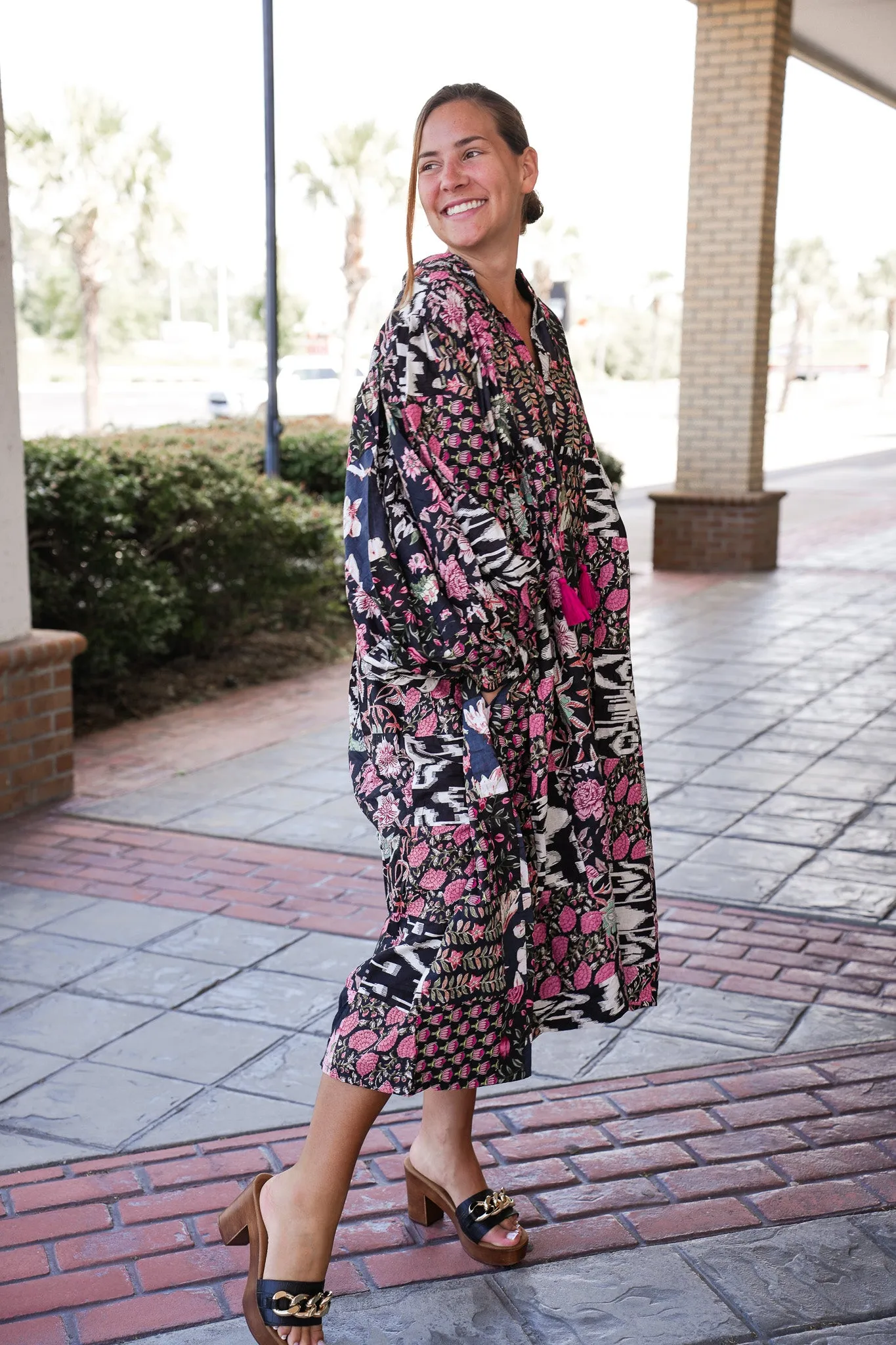 Nilah Patchwork Dress