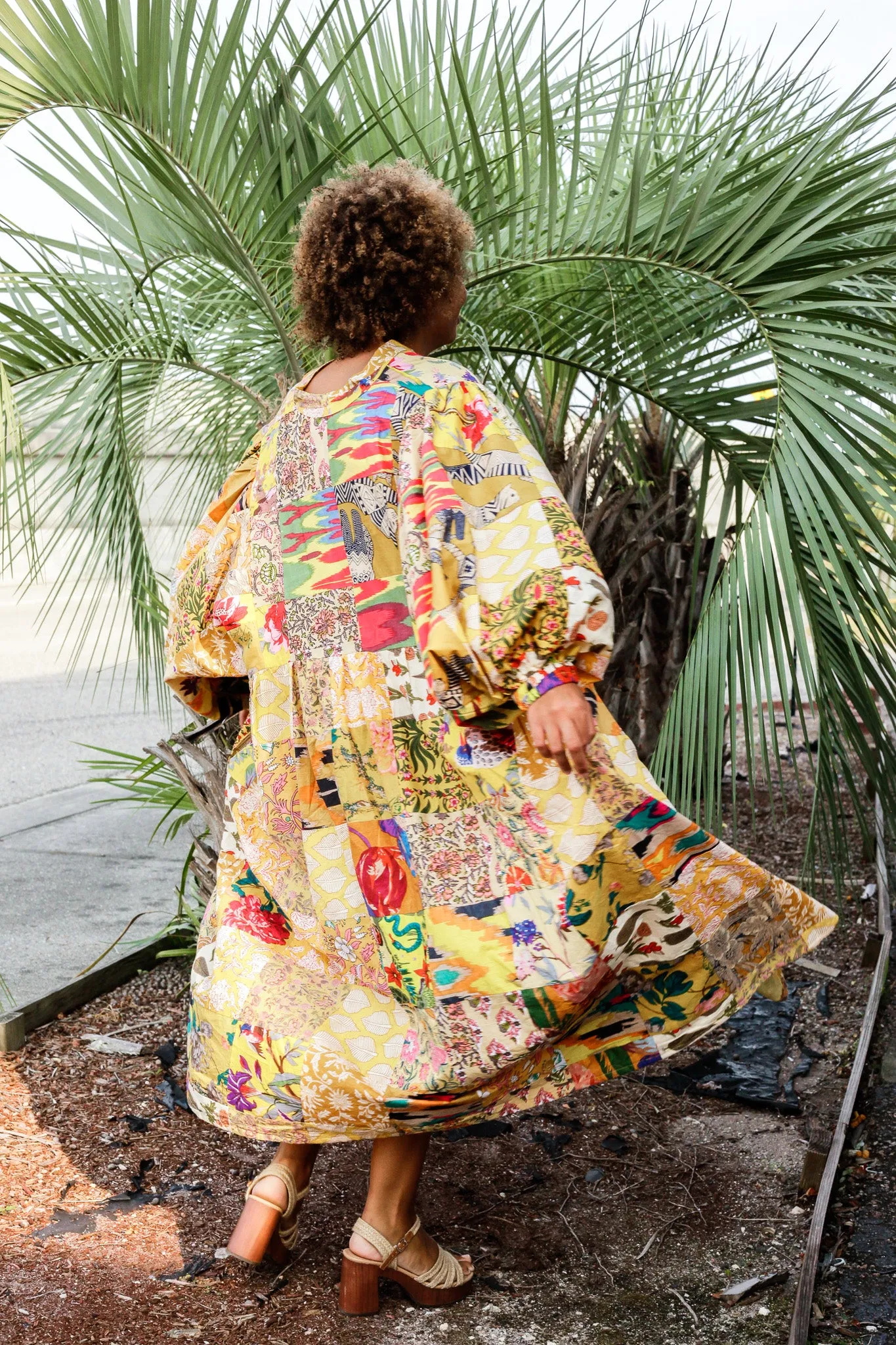 Nilah Patchwork Dress
