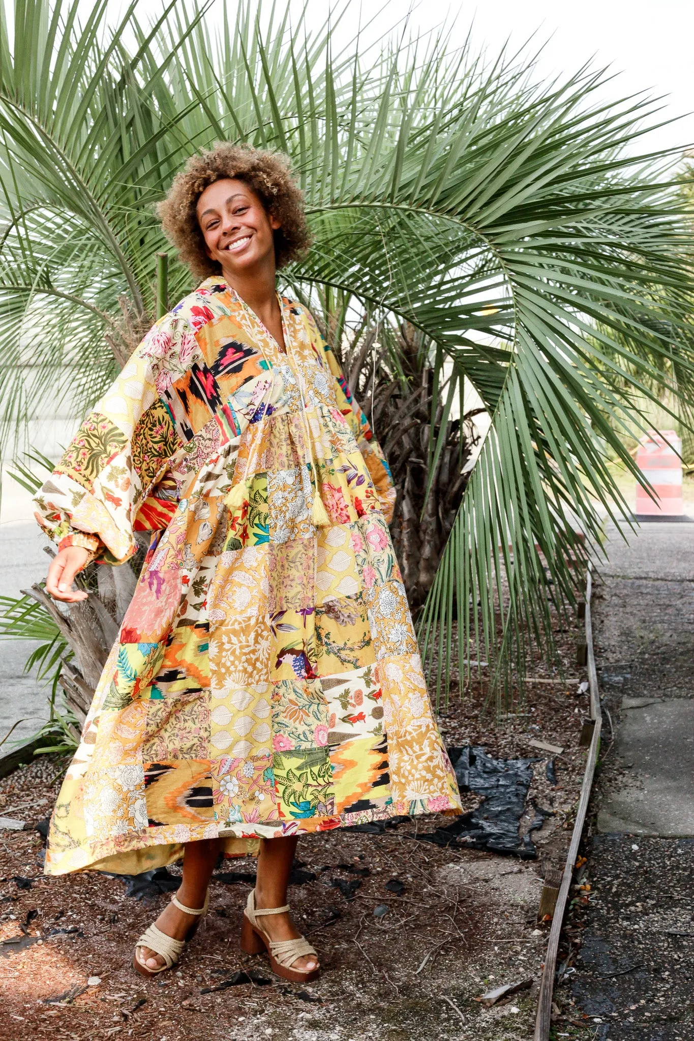 Nilah Patchwork Dress