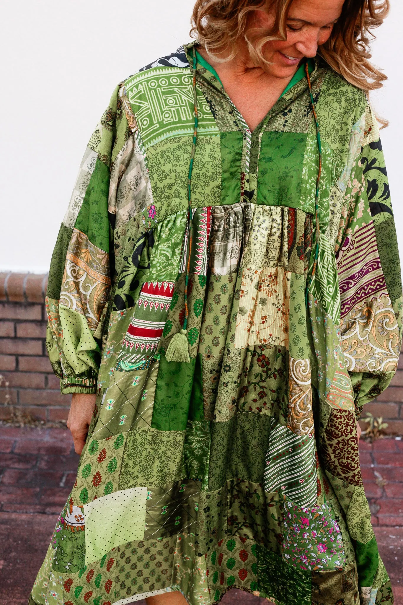 Nilah Patchwork Dress