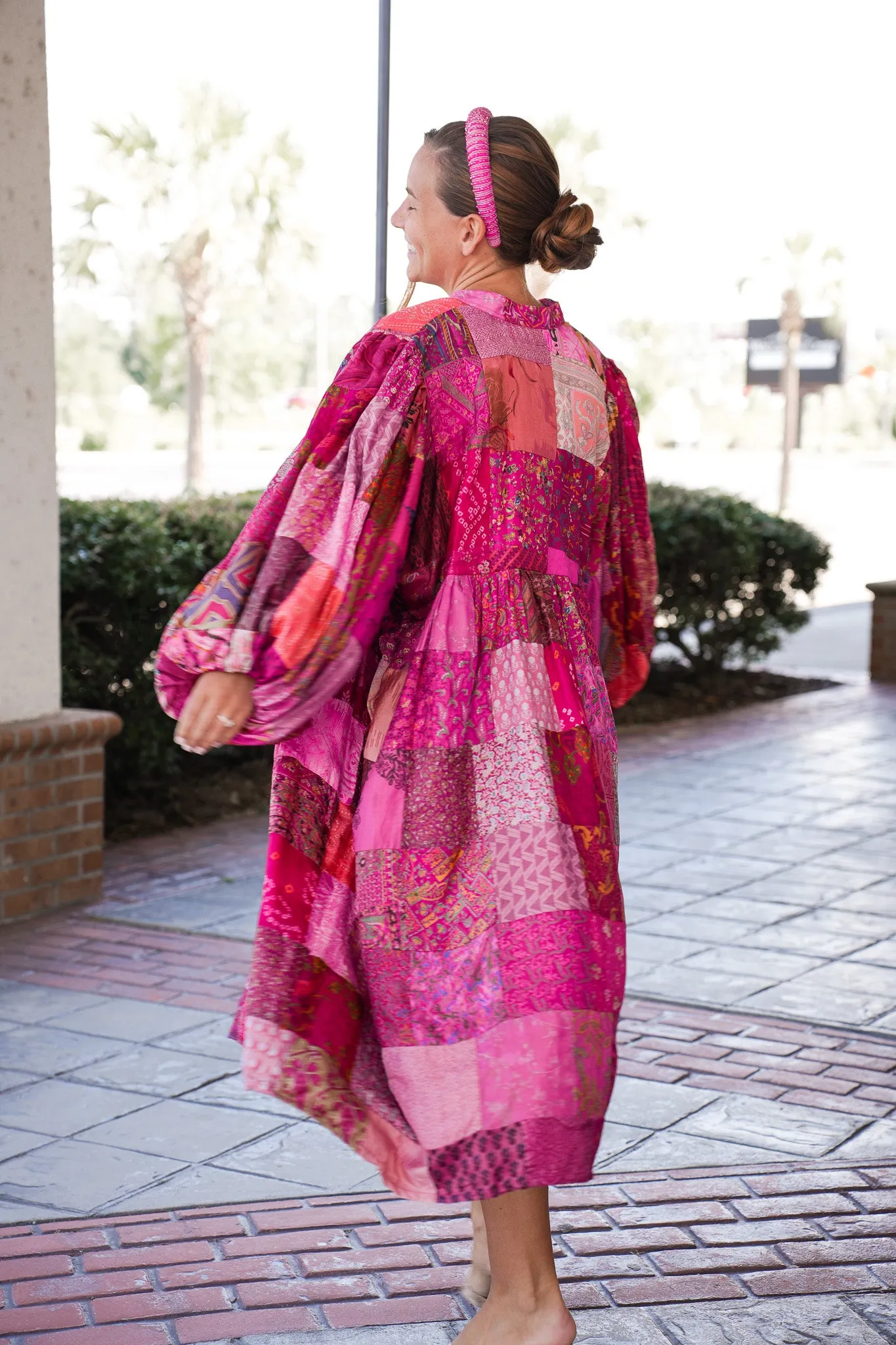 Nilah Patchwork Dress