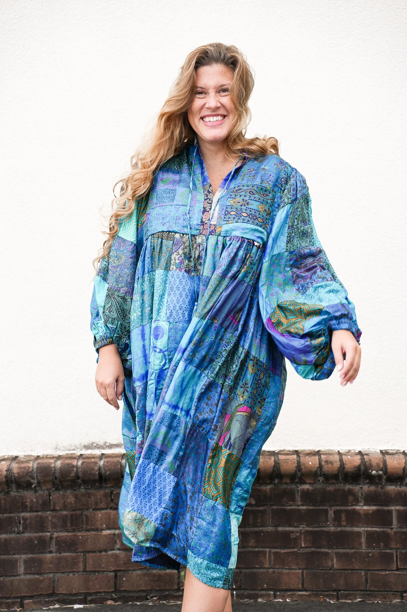 Nilah Patchwork Dress
