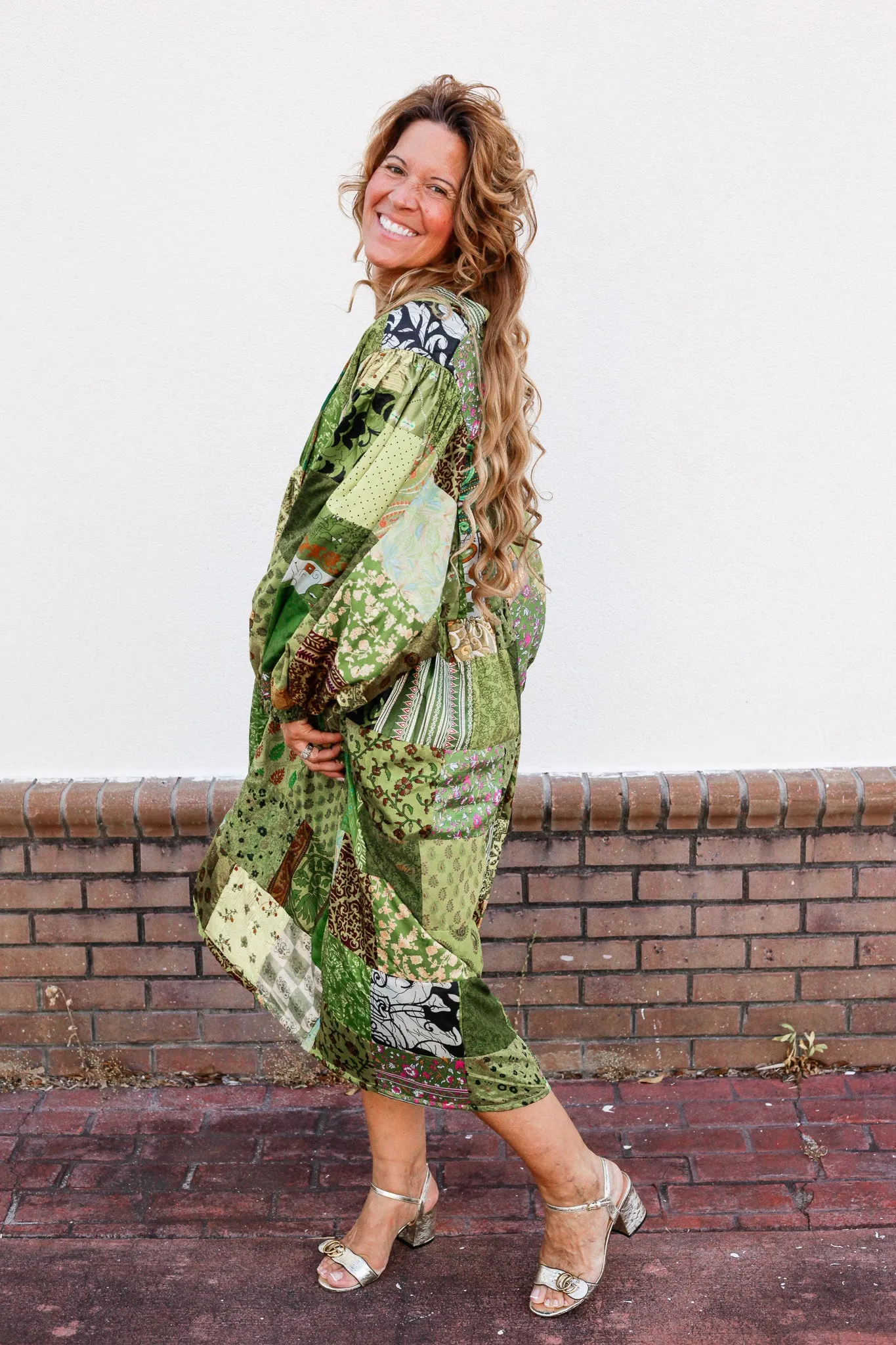 Nilah Patchwork Dress