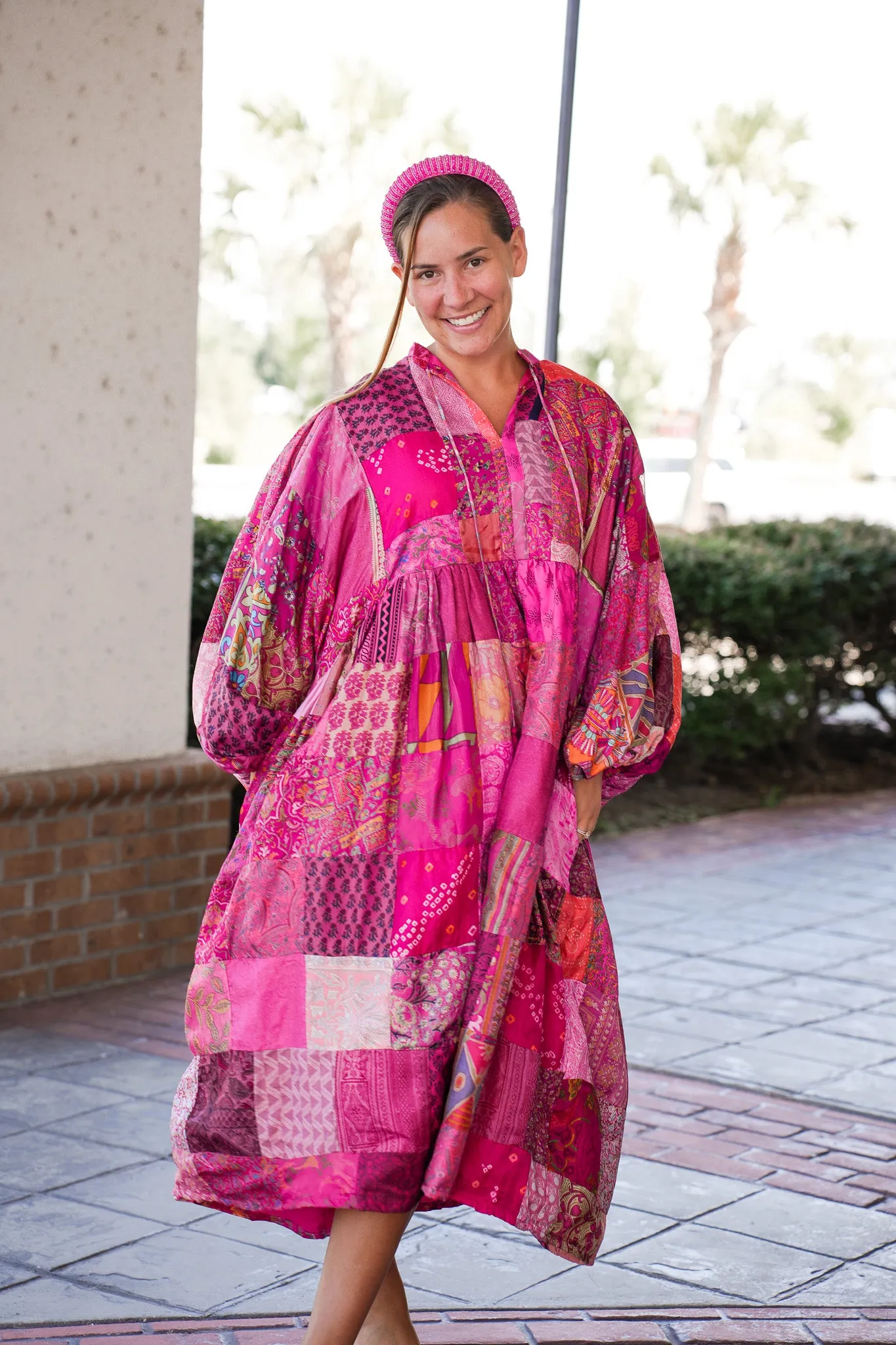 Nilah Patchwork Dress