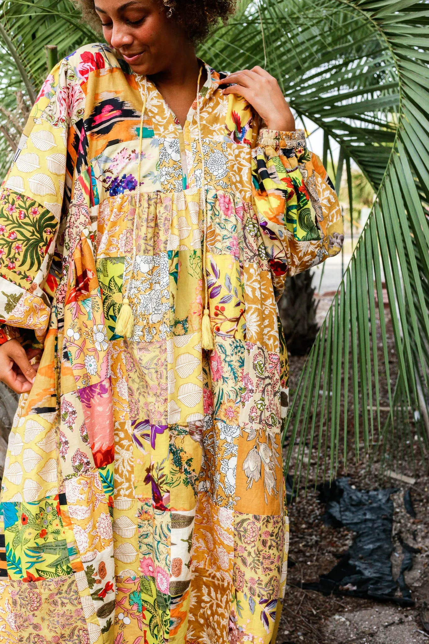 Nilah Patchwork Dress