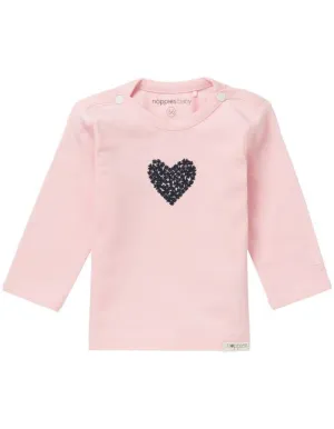 Noppies - Light Rose T-LS - Natick