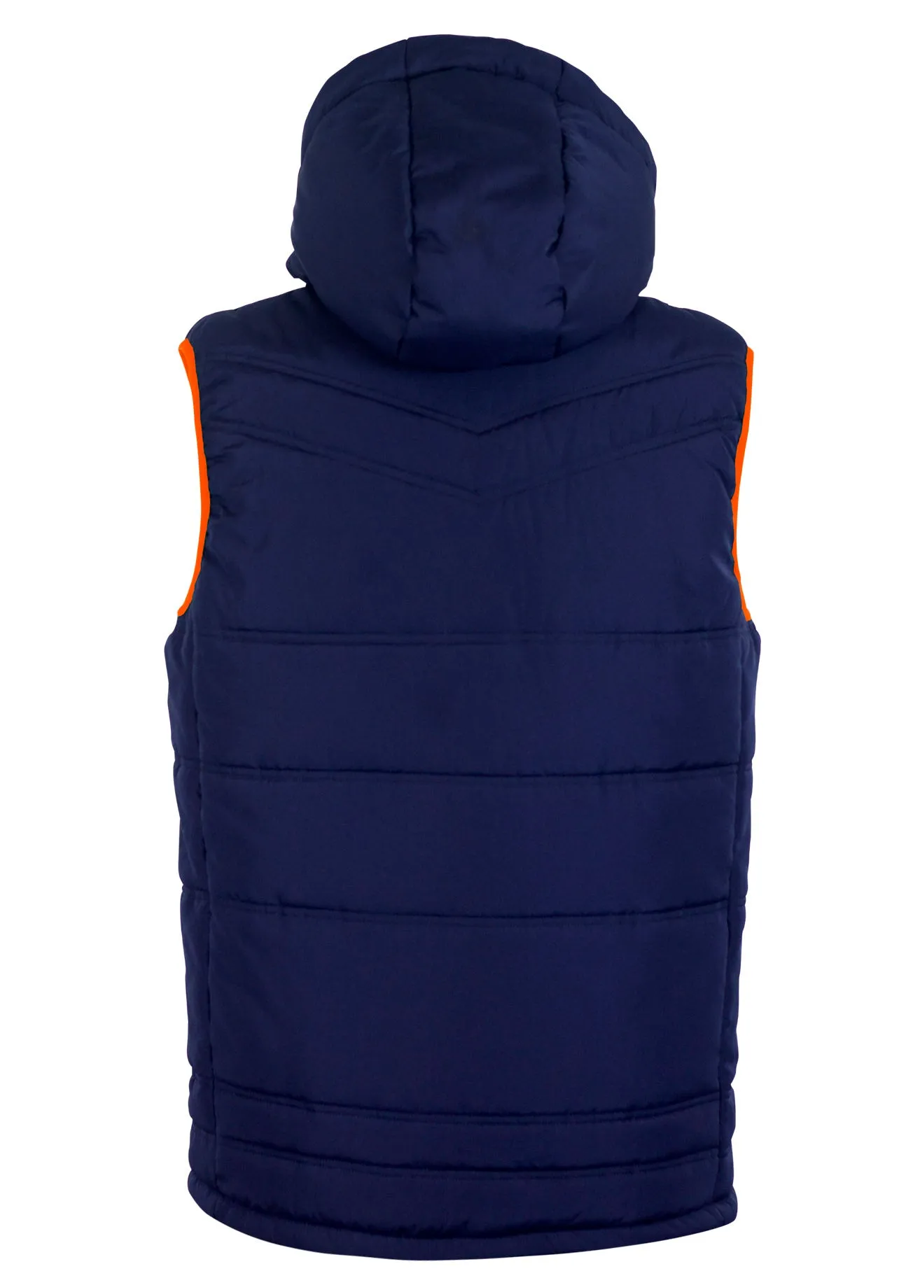 Nova Sleeveless Gilet Navy/Orange Kids