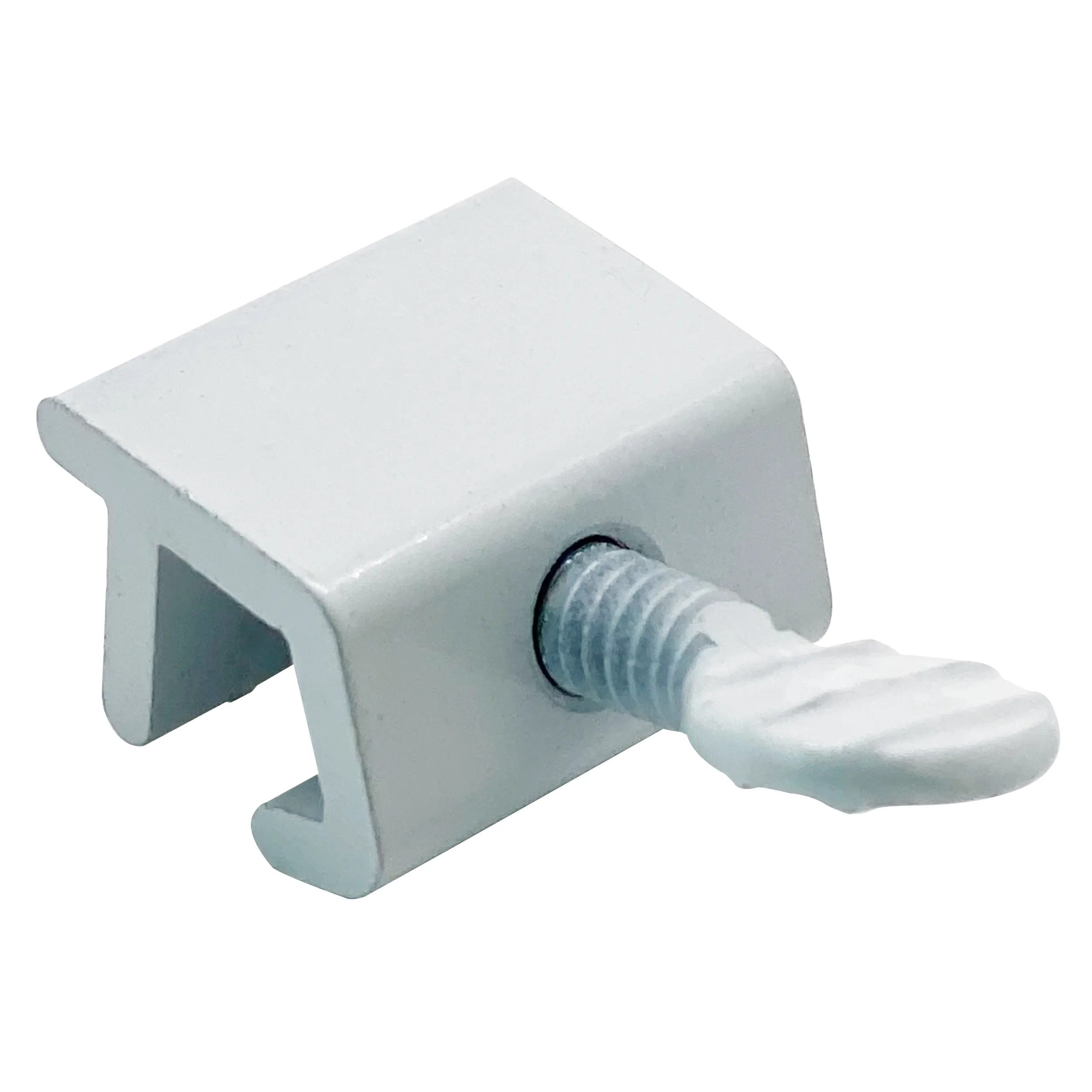 NUSET Sliding Window Lock, Thumbscrew, White