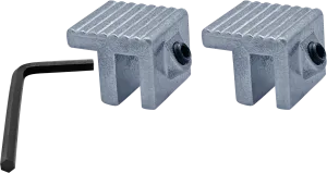 NuSet Tamper Resistant Sliding Window Lock, Hex Screw, Zinc (Pack of 2)