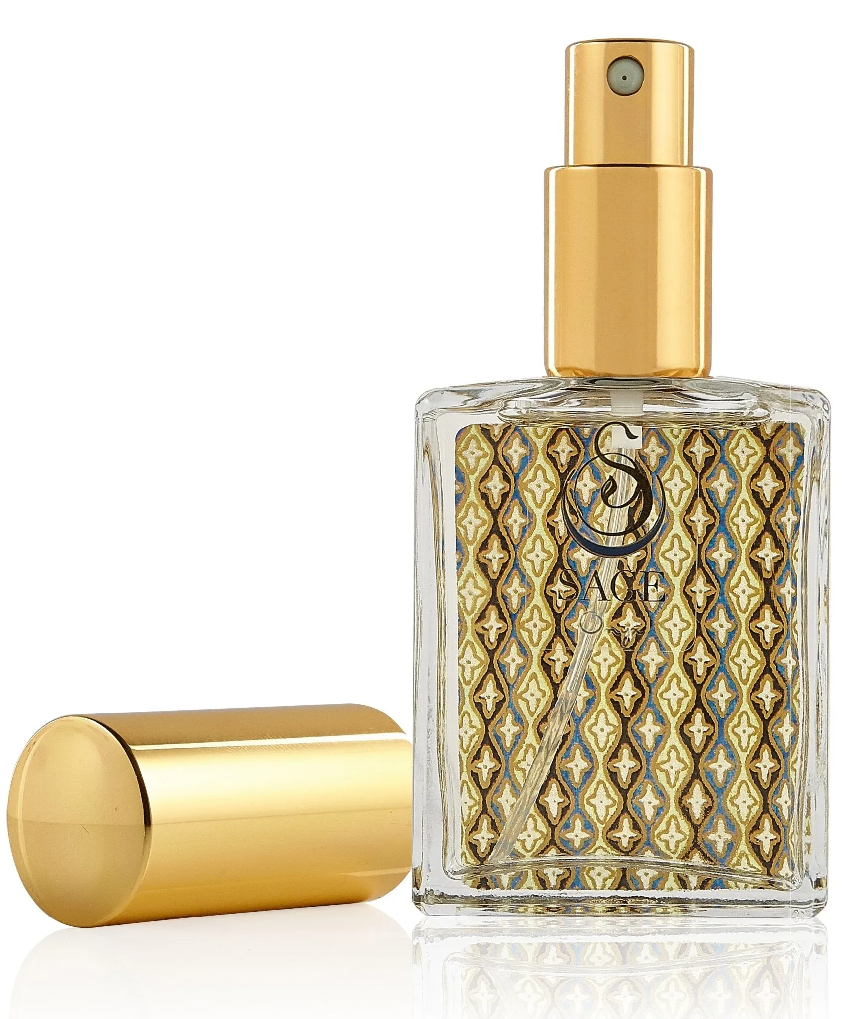 OBSESSION ~ ONYX Gemstone Perfume Oil Concentrate Roll-Ons and Eau de Toilette Gift Set by Sage