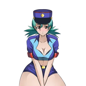Officer Jenny NSFW/ SFW Car Sticker