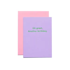 Oh great. Another birthday.
