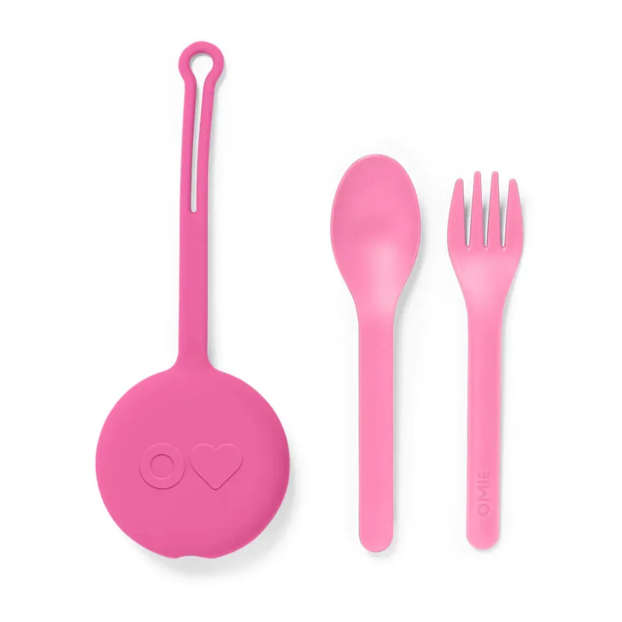 Omie Omiepod Kids Cutlery Set 3 Designs Kids Lunch Time