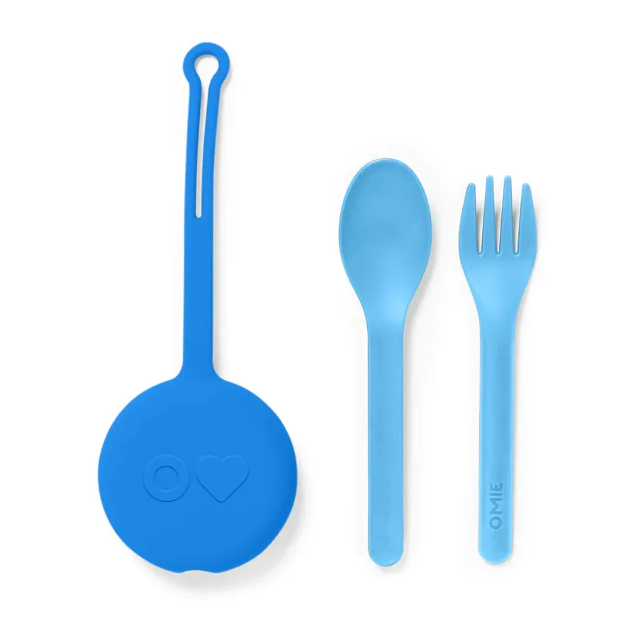 Omie Omiepod Kids Cutlery Set 3 Designs Kids Lunch Time