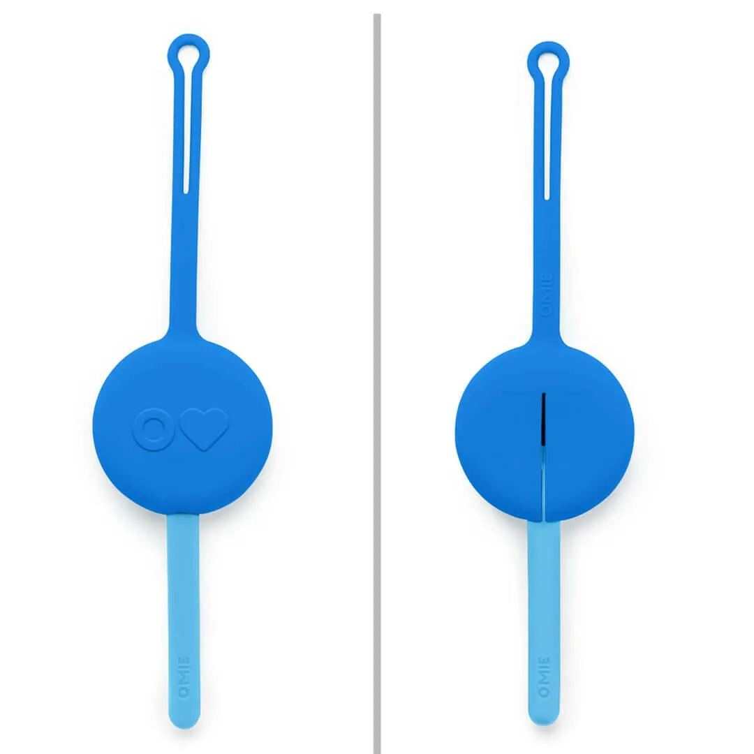 OmiePod & Fork, Spoon Set - Capri Blue