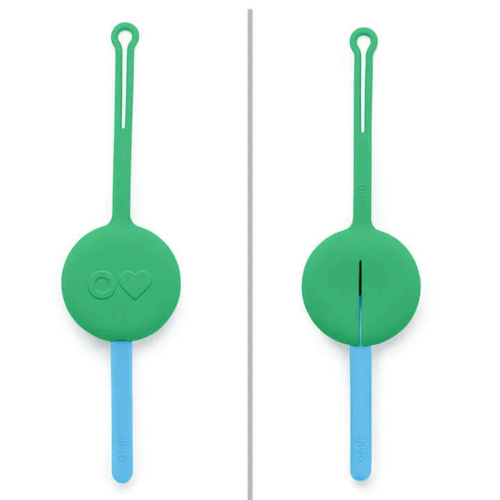 OmiePod & Fork, Spoon Set - Mint Green